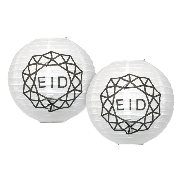 white_eid_paper_lanterns